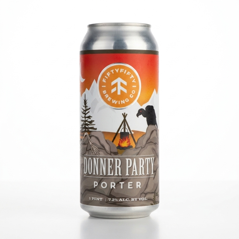 Donner Party Porter - FiftyFifty Brewing Co. Porter - American 355ml - 2