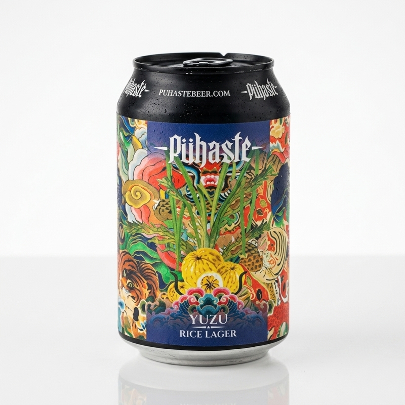 Yuzu - Pühaste Brewery Lager - Japanese Rice 330ml - 2