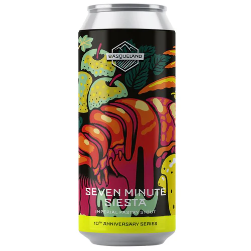 Seven Minute Siesta - Basqueland Brewing Stout - Imperial / Double Pastry 440ml - 1