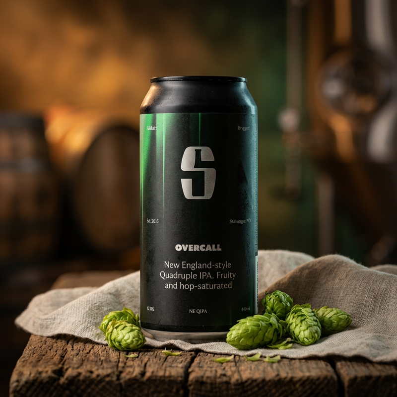 Overcall - Salikatt IPA - Quadruple 440ml - 2