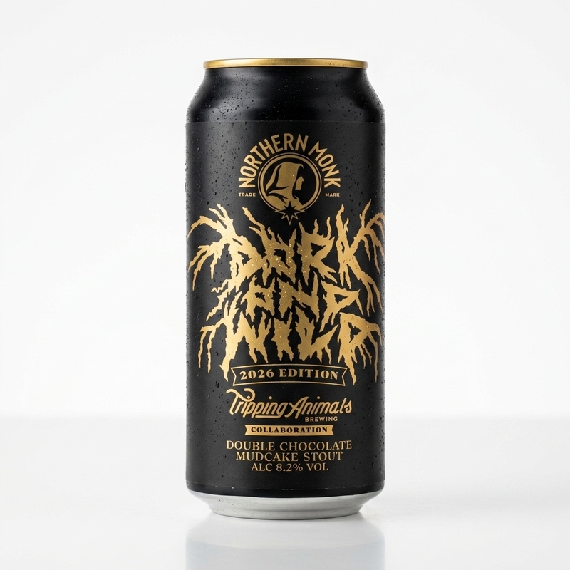 Dark & Wild 2026 Edition (collab Tripping Animals) - Northern Monk Stout - Imperial / Double Pastry 440ml - 2