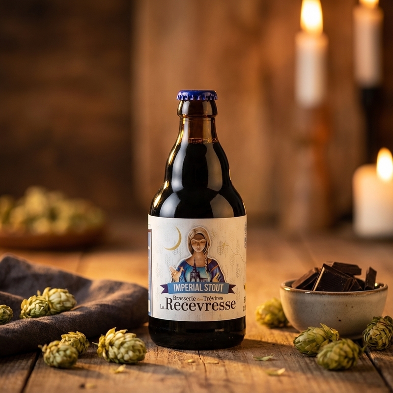 La Recevresse Imperial Stout - Brasserie des Trévires Stout - Imperial / Double 330ml - 2