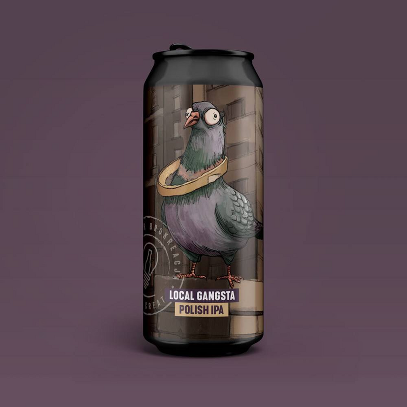 Local Gangsta - Brokreacja IPA - New England / Hazy 500ml - 1