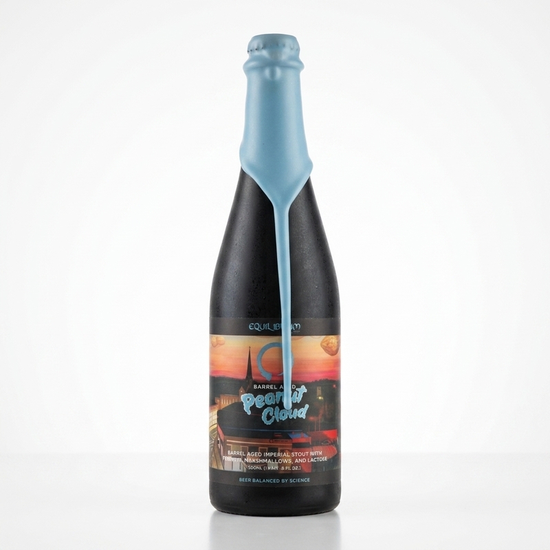 Barrel Aged Peanut Cloud - Equilibrium Brewery Stout - Imperial / Double Pastry 473ml - 2