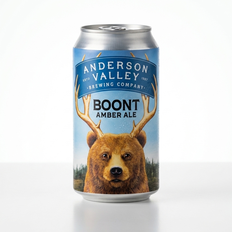 Boont Amber Ale - Anderson Valley Brewing Company Red Ale - American Amber / Red 355ml - 2