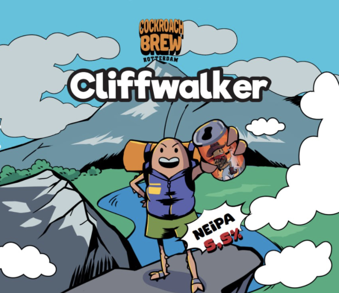 Cliffwalker - Cockroach Brew IPA - New England / Hazy 440ml - 1