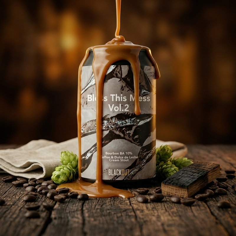 Bless this Mess - vol 2 - Blackout Brewing Stout - Imperial / Double Pastry 330ml - 2