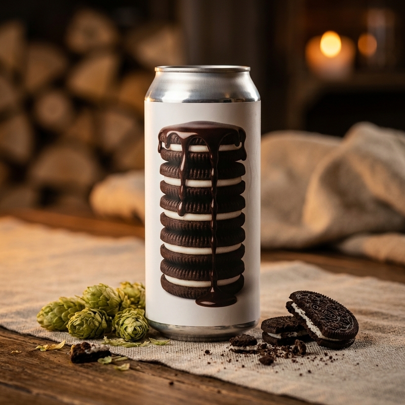 Cookies & Cream - White Dog Brewery Stout - Imperial / Double Pastry 440ml - 2