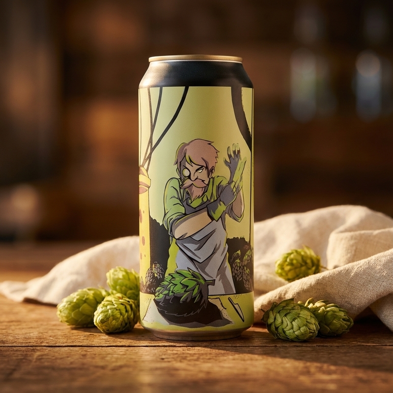 NEWGROUNDS #37 - BreWskey IPA - New England / Hazy 473ml - 1
