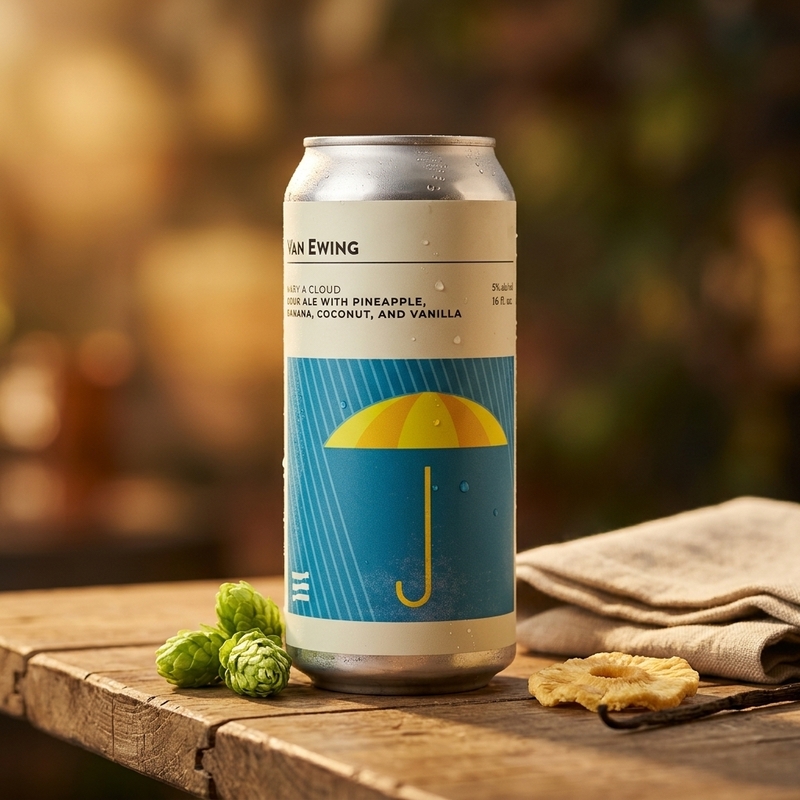 Nary A Cloud - Van Ewing Sour - Fruited 473ml - 1