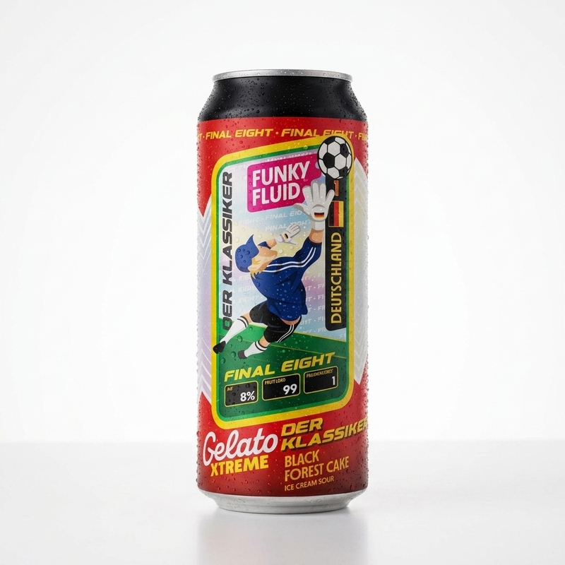 Gelato XTREME: Der Klassiker (Germany) - Funky Fluid Sour - Smoothie / Pastry 500ml - 1