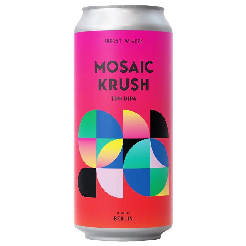 Mosaic Krush - FUERST WIACEK Berlin IPA - Imperial / Double New England / Hazy 440ml - 1