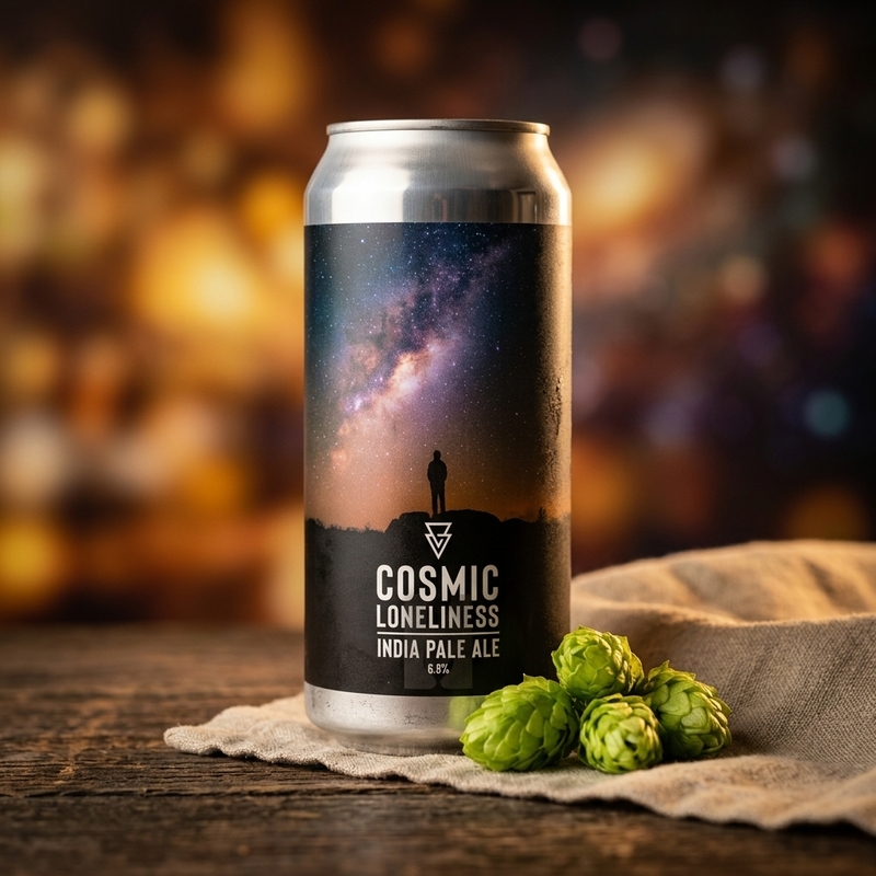 Cosmic Loneliness - Azvex Brewing Company IPA - New England / Hazy 440ml - 2