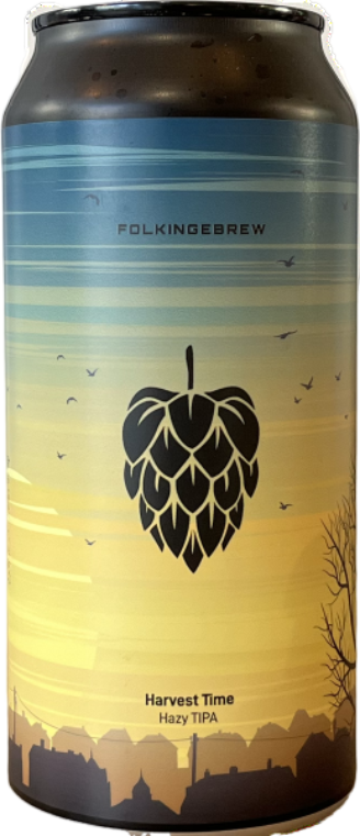Harvest Time - Folkingebrew IPA - Triple New England / Hazy 440ml - 1