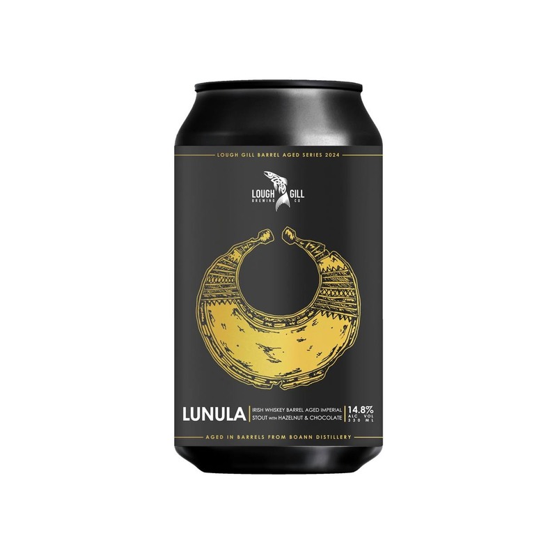Lunula 2024 - Lough Gill Brewery Stout - Imperial / Double 330ml - 1
