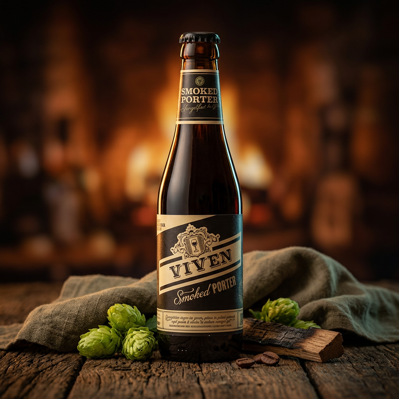 Viven Smoked Porter - Beerdevelopment Viven Smoked Beer 330ml - 2