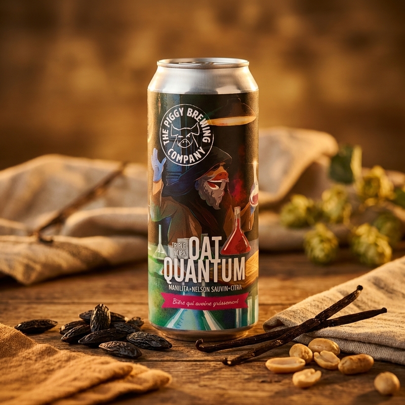 Collab Moersleutel v2 - The Piggy Brewing Company Stout - Imperial / Double Pastry 330ml - 2