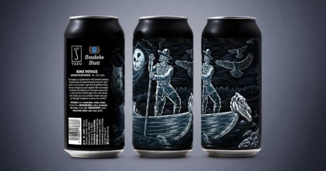 Bone Voyage - Panimoyhtiö Tuju Stout - Imperial / Double 440ml - 1
