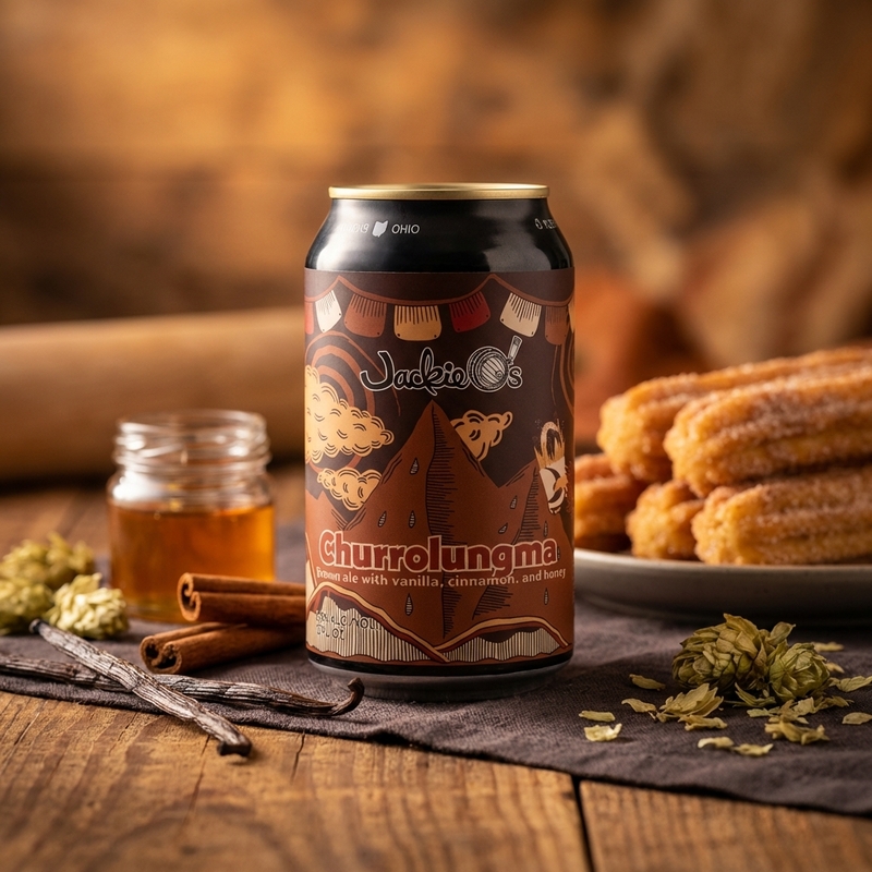 Churrolungma - Jackie O’s Brewery Brown Ale - American 355ml - 1