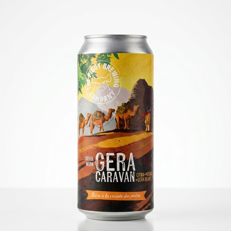 Gera Caravan - The Piggy Brewing Company IPA - New England / Hazy 440ml - 2