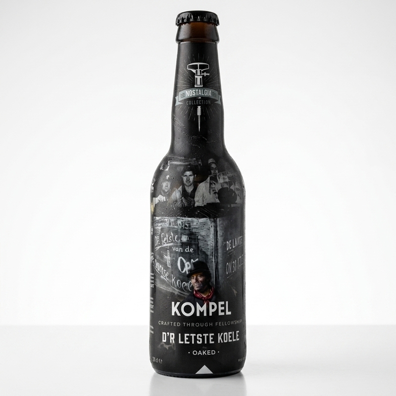 Kompel Nostalgia Collection "D'r letste koele" - Brouwerij Kompel Belgian Strong Dark Ale 330ml - 2