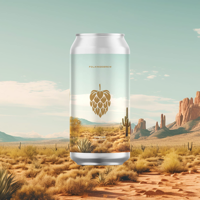Lucky Luuk - Folkingebrew IPA - American 440ml - 1