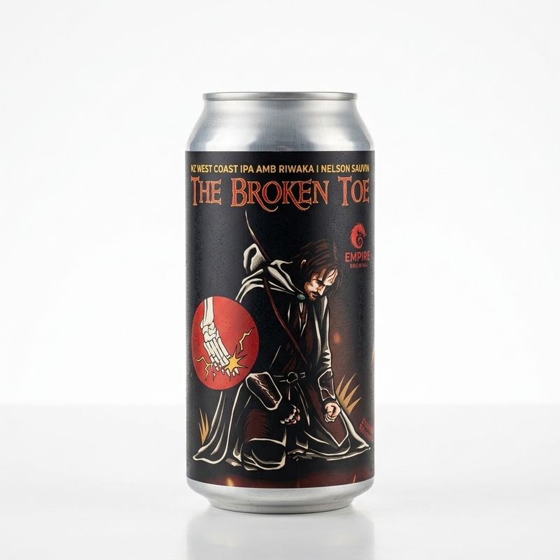 The Broken Toe - Cerveses Hoppit IPA - New Zealand 440ml - 2