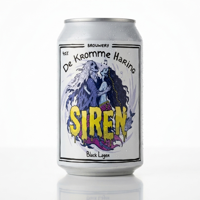 Siren - De Kromme Haring Lager - Dark 330ml - 2
