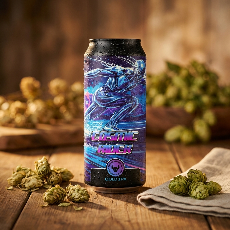 Cosmic Rider - Game Over Brewing Co. Lager - IPL (India Pale Lager) 440ml - 2