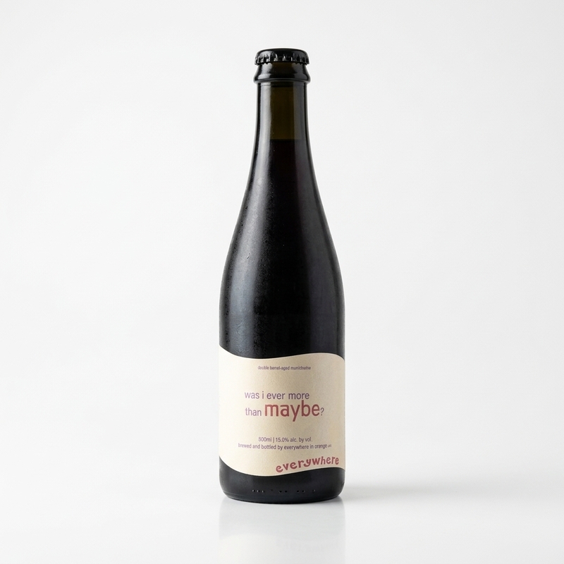 was I ever more than MAYBE? - everywhere brewing Barleywine - American 500ml - 2