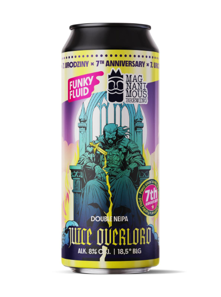 Juice Overlord - Funky Fluid IPA - Imperial / Double New England / Hazy 500ml - 1