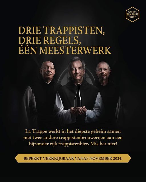 Meesterwerk collab (Zundert, La Trappe, Tynt Meadow)