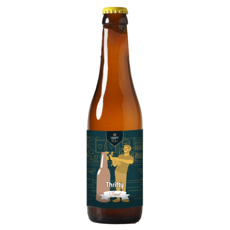 Thrifty Tripel - CraftBoxs Belgian Tripel 330ml - 1