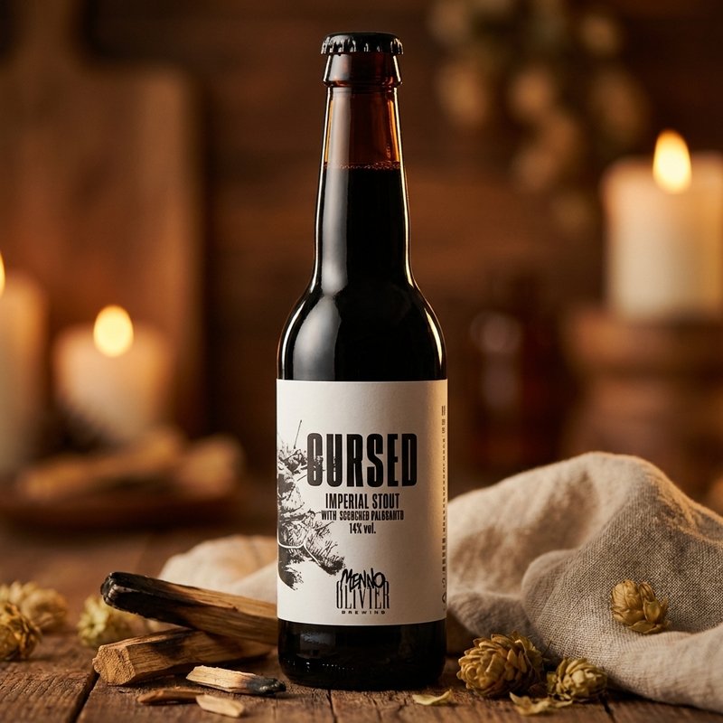 Cursed - Menno Olivier Brewing Stout - Imperial / Double 330ml - 1