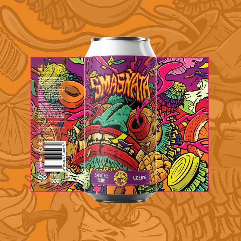 Smashñata - Pulfer Brewery Sour - Smoothie / Pastry 500ml - 1