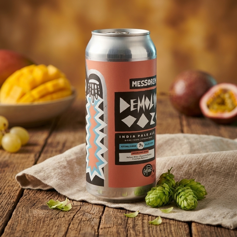 Demoliri 0024 Nelson Bliss Freestyle Nelson Nectaron - Messorem IPA - New England / Hazy 473ml - 1