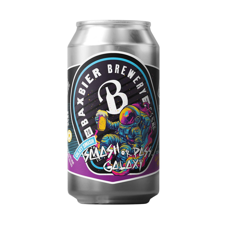SMaSH or Pass: Galaxy - Baxbier IPA - New England / Hazy 330ml - 1
