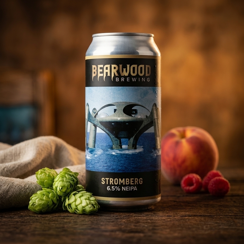 Stromberg - Bearwood Brewing IPA - New England / Hazy 440ml - 2