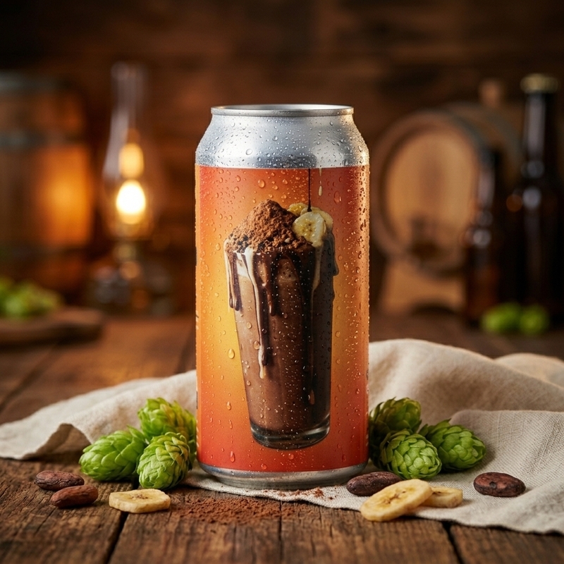 Choco Volcano Smoothie Sour - Samanta Brewing Sour - Smoothie / Pastry 330ml - 1