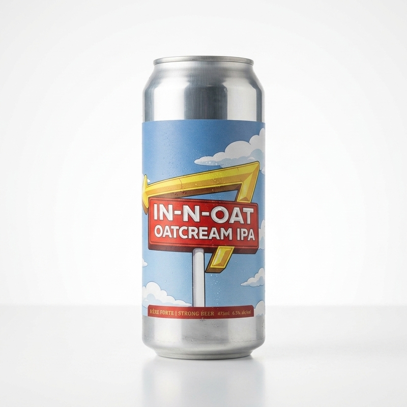 In-N-Oat - Brasserie Sir John Brewing Co. IPA - New England / Hazy 473ml - 2