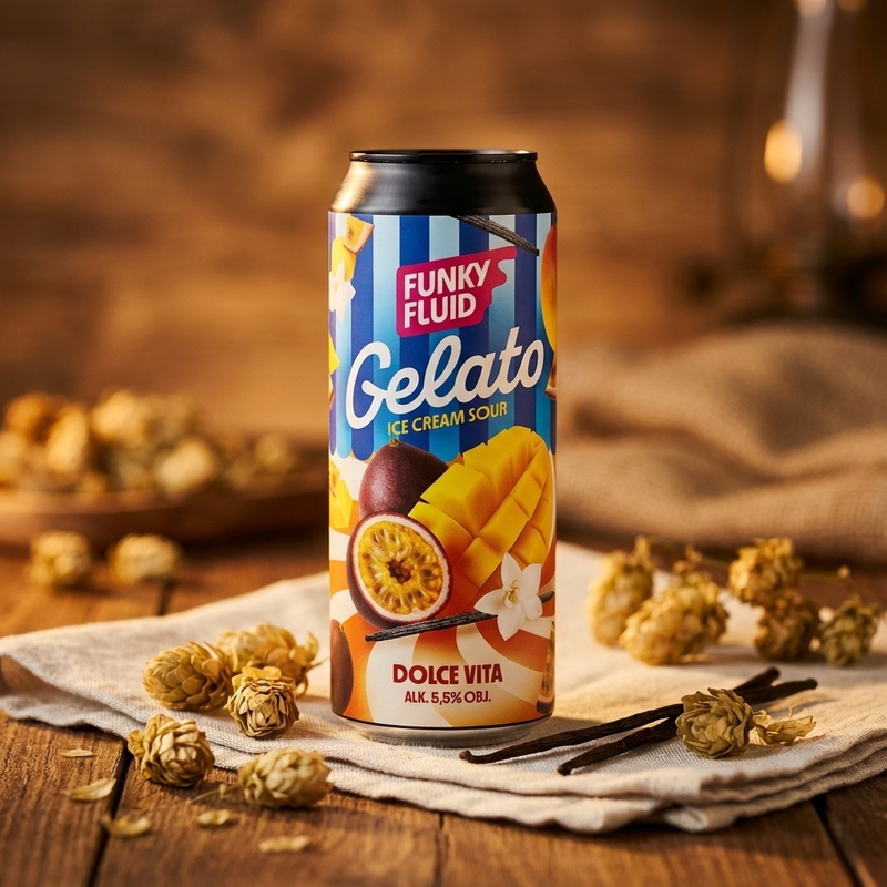 Gelato: Dolce Vita - Funky Fluid Sour - Smoothie / Pastry 500ml - 2