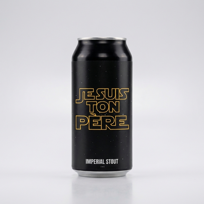 Je Suis Ton Père - Gekko Brewing Company Stout - Imperial / Double 440ml - 1