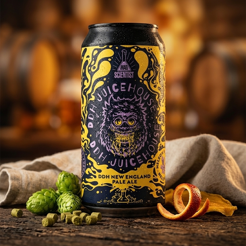 DDH Juicehouse - Mad Scientist Pale Ale - New England / Hazy 440ml - 1