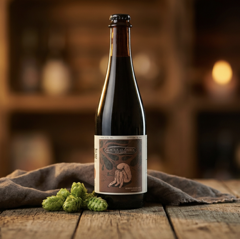 BBA Twice As Lonely with Coffee (2025) - Resident Culture Brewing Company Stout - Imperial / Double Pastry 500ml - 1