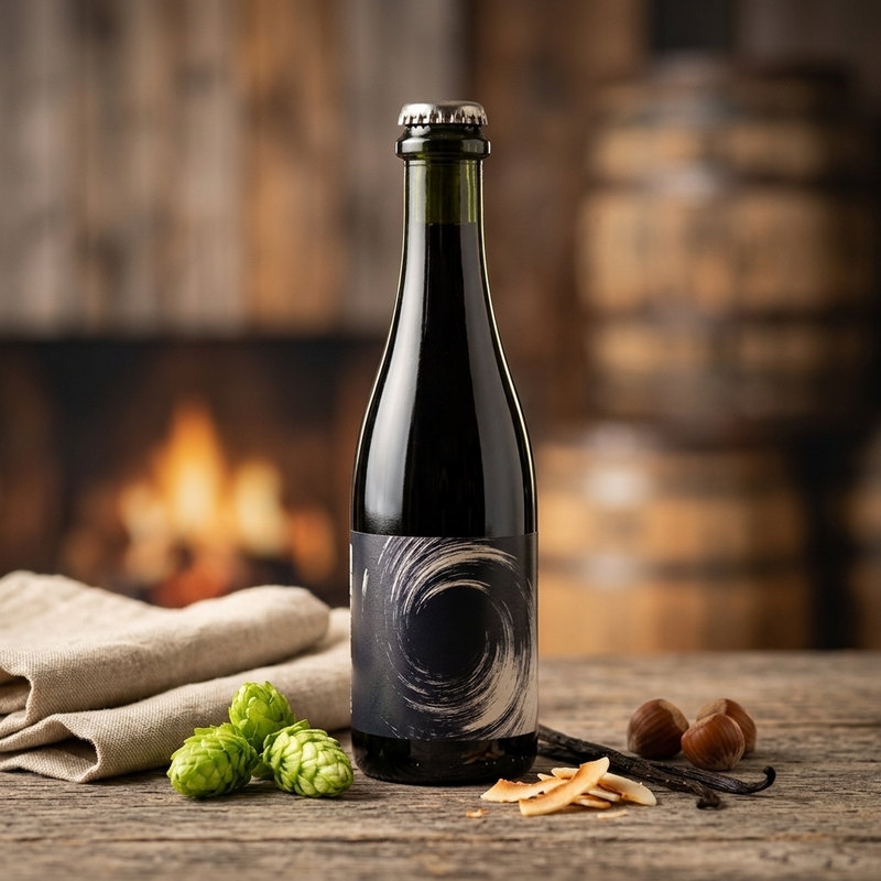 Vortex da Noite (NEW RELEASE) - Captain Brew Stout - Imperial / Double 375ml - 1