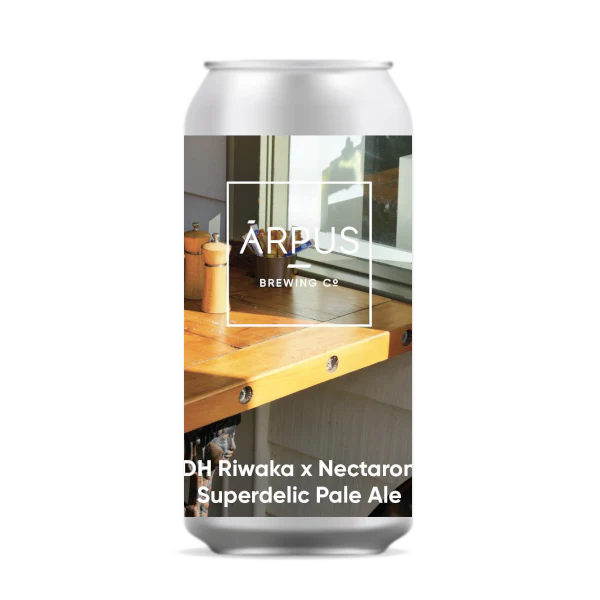 DDH Riwaka x Nectaron x Superdelic Pale Ale - Ārpus Brewing Co. Pale Ale - New England / Hazy 440ml - 1