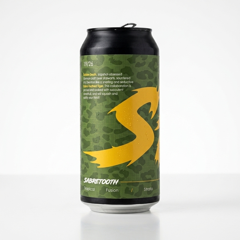 Sabretooth - Neon Raptor Brewing Co. IPA - New England / Hazy 440ml - 2