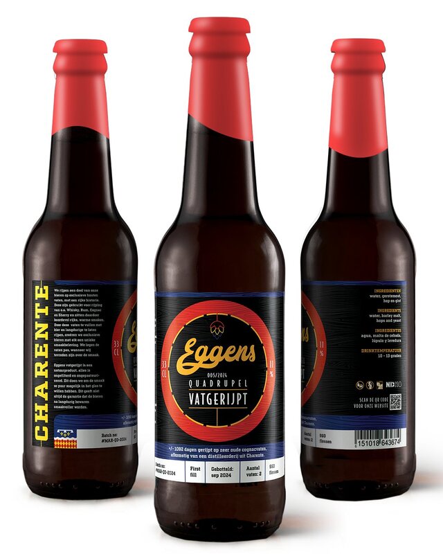 Eggens Quadrupel vatgerijpt 05/2024 - Eggens Belgian Quadrupel nullml - 1