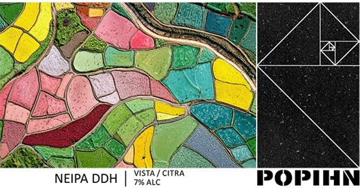 NEIPA DDH Vista / Citra - Popihn IPA - New England / Hazy 440ml - 1