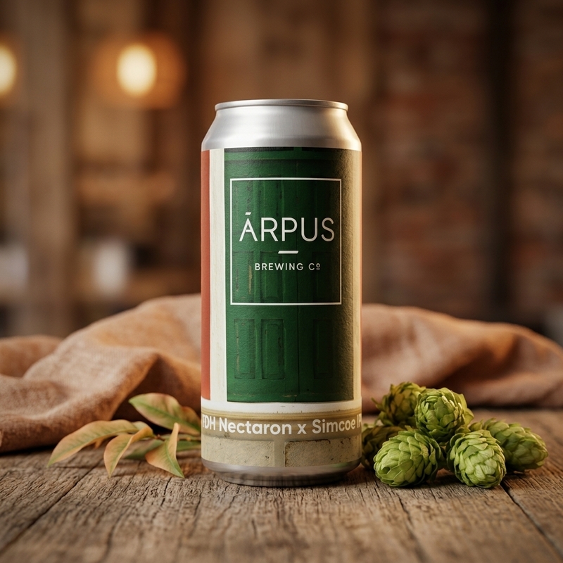 TDH Nectaron x Simcoe IPA - Ārpus Brewing Co. IPA - New England / Hazy 440ml - 1